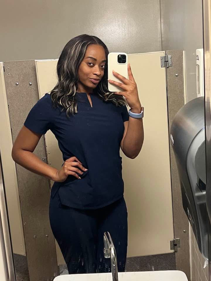 The Limited Middy: Black & Blonde Highlights